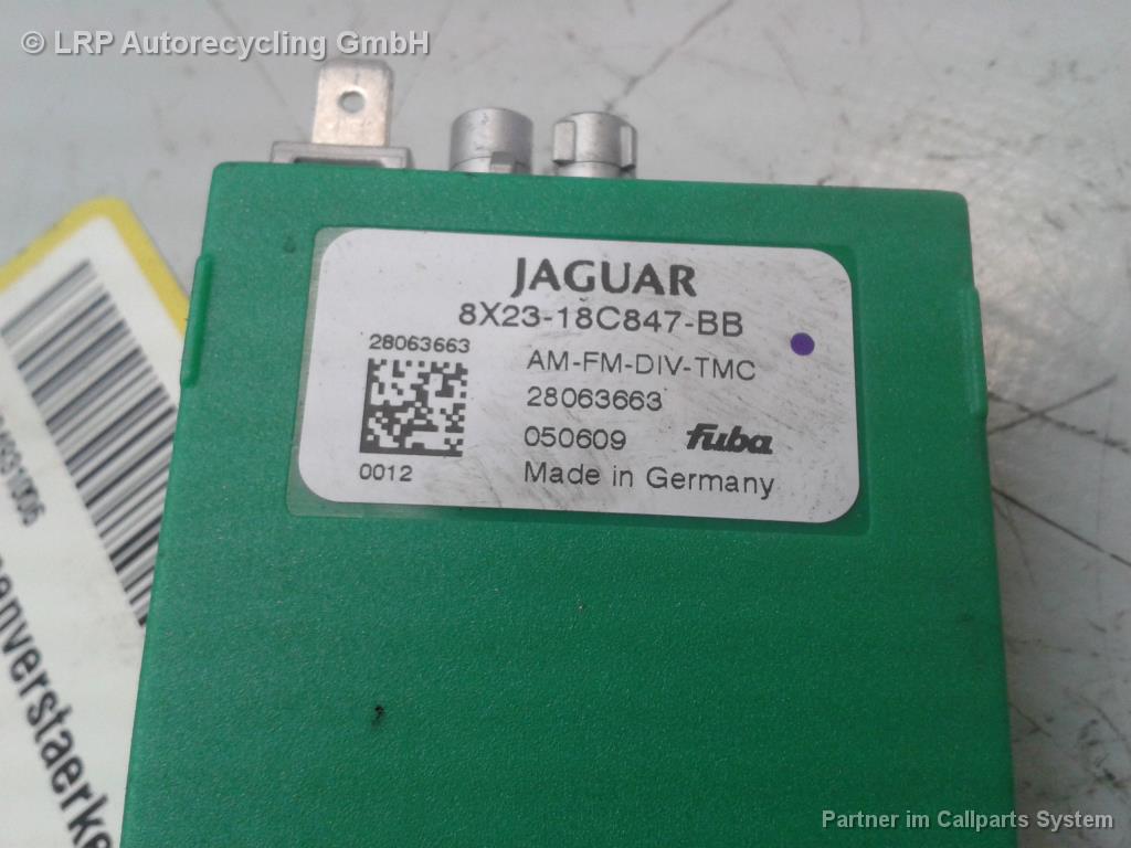 Jaguar XF Typ X250 Bj.2009 original Antennenverstärker 8X23-18C847-BB