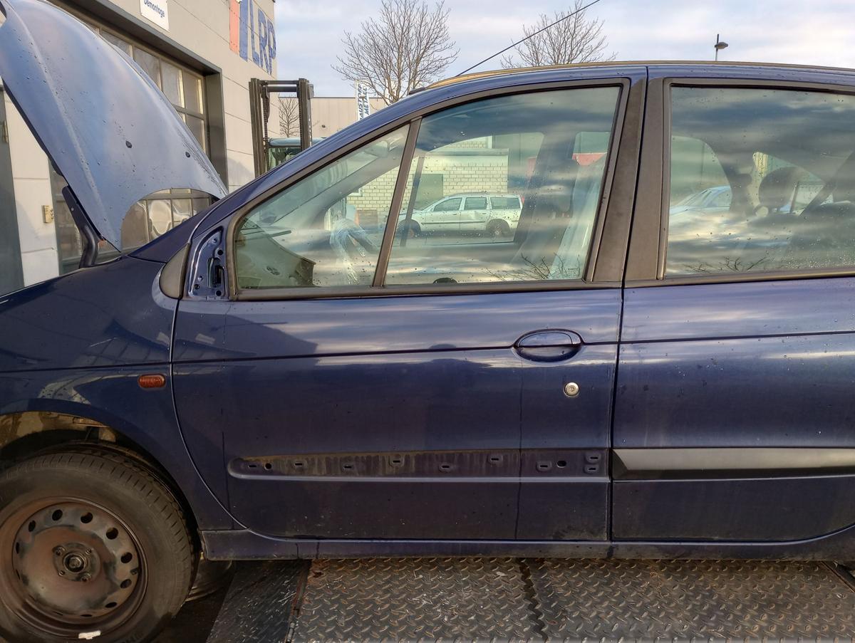 Renault Scenic 1 orig Tür vorn links Fahrer F43 Tintenblau met Bj 2002