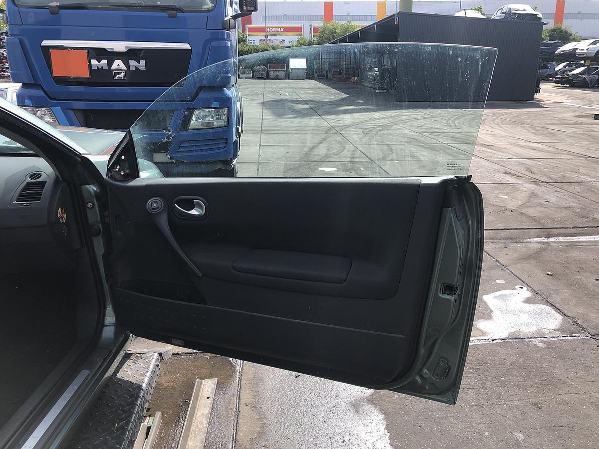 Renault Megane II 2 Cabrio orig Tür vorn rechts Beifahrertür D97 Kupfergrün met Bj 05