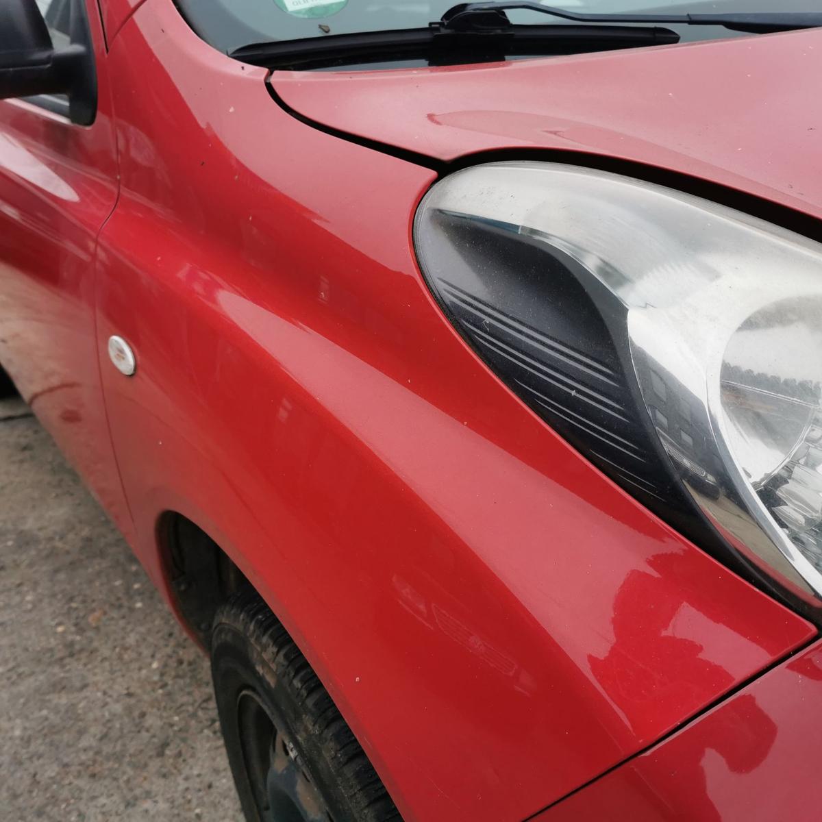 Nissan Micra 3 K12 Kotflügel Fender Seitenwand vorn rechts Z10 Solid Red