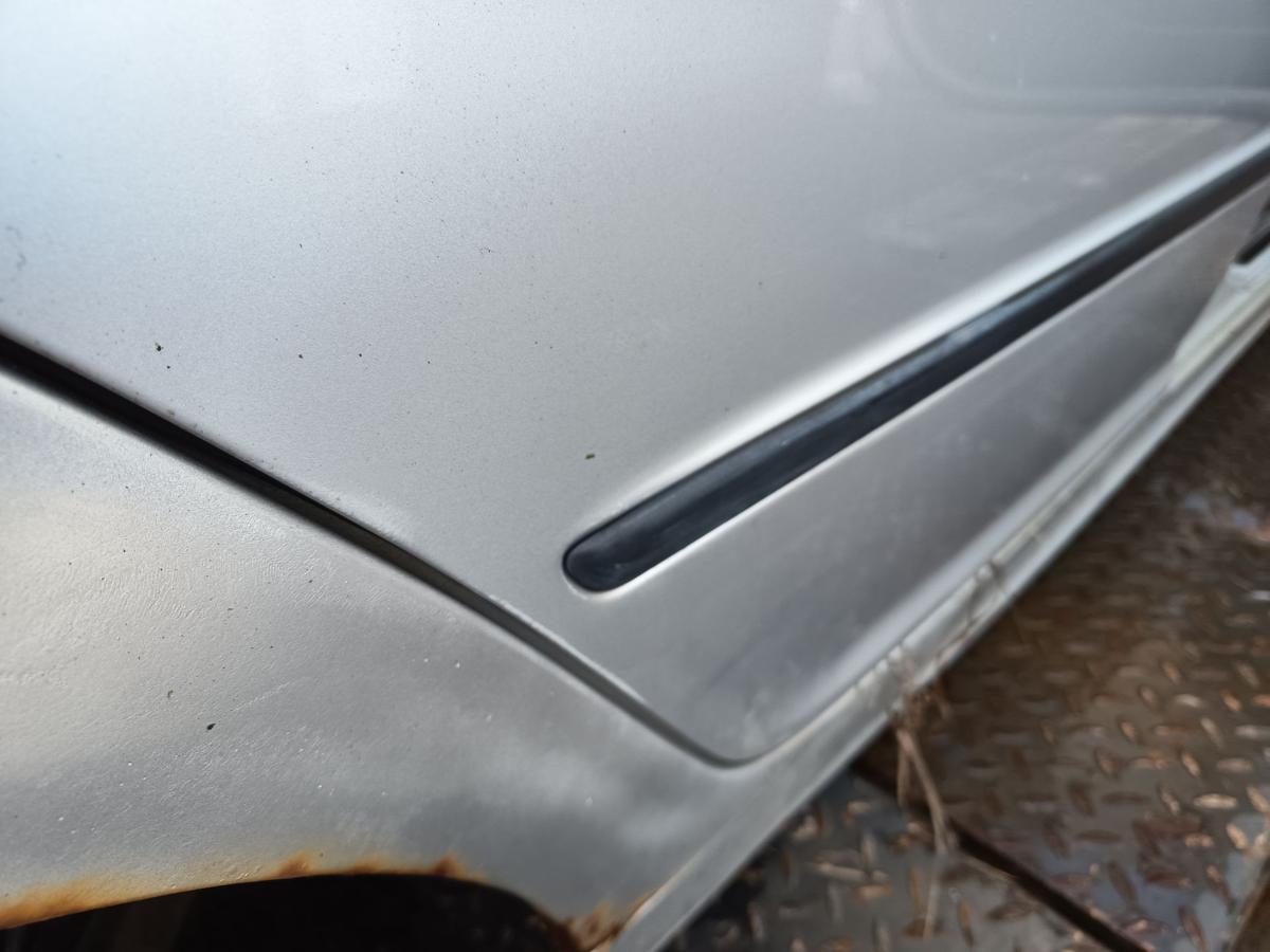 BMW E46 Limo original T&uuml;r hinten rechts Fond 354/7 Titansilber Bj 2003