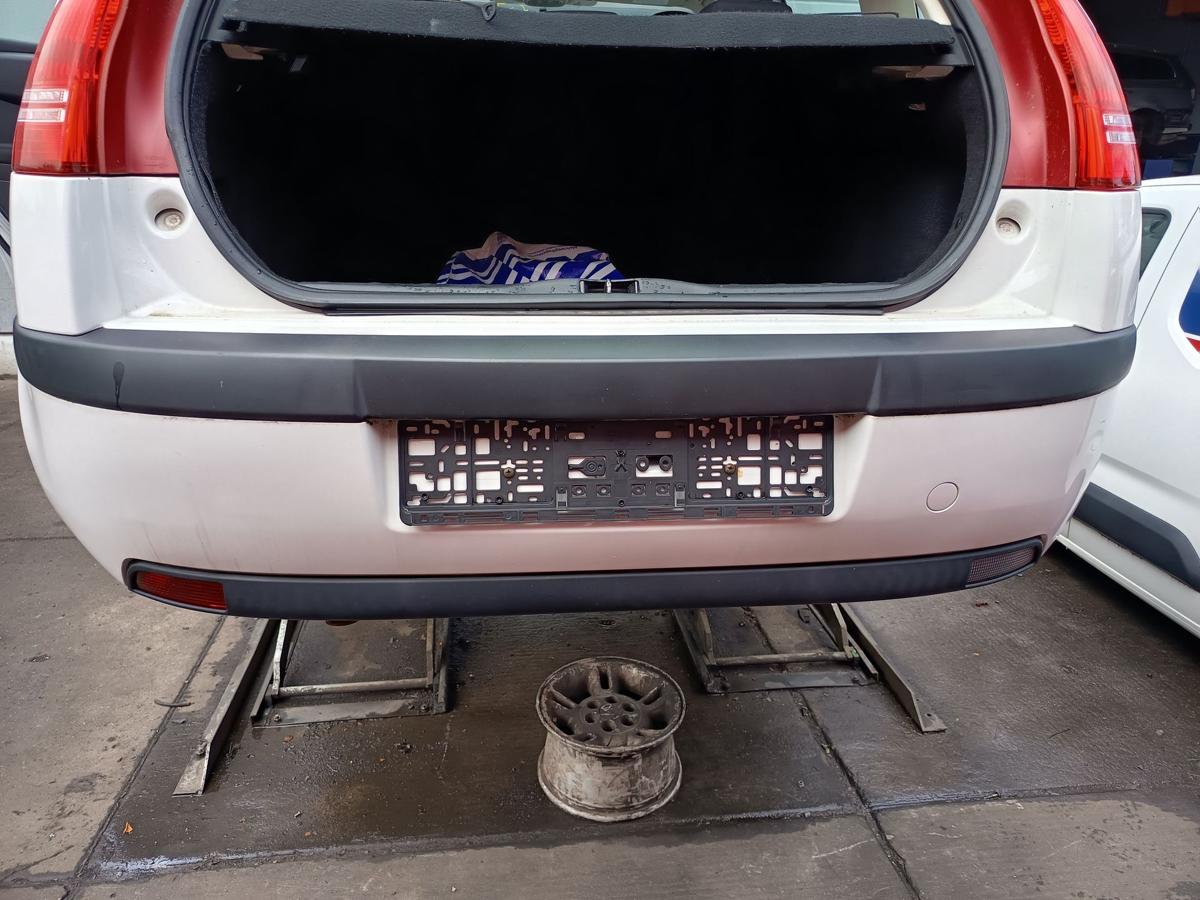 Citroen C4 original Stoßstange Fänger hinten/Heck EWP Schneeweiß Bj 2008