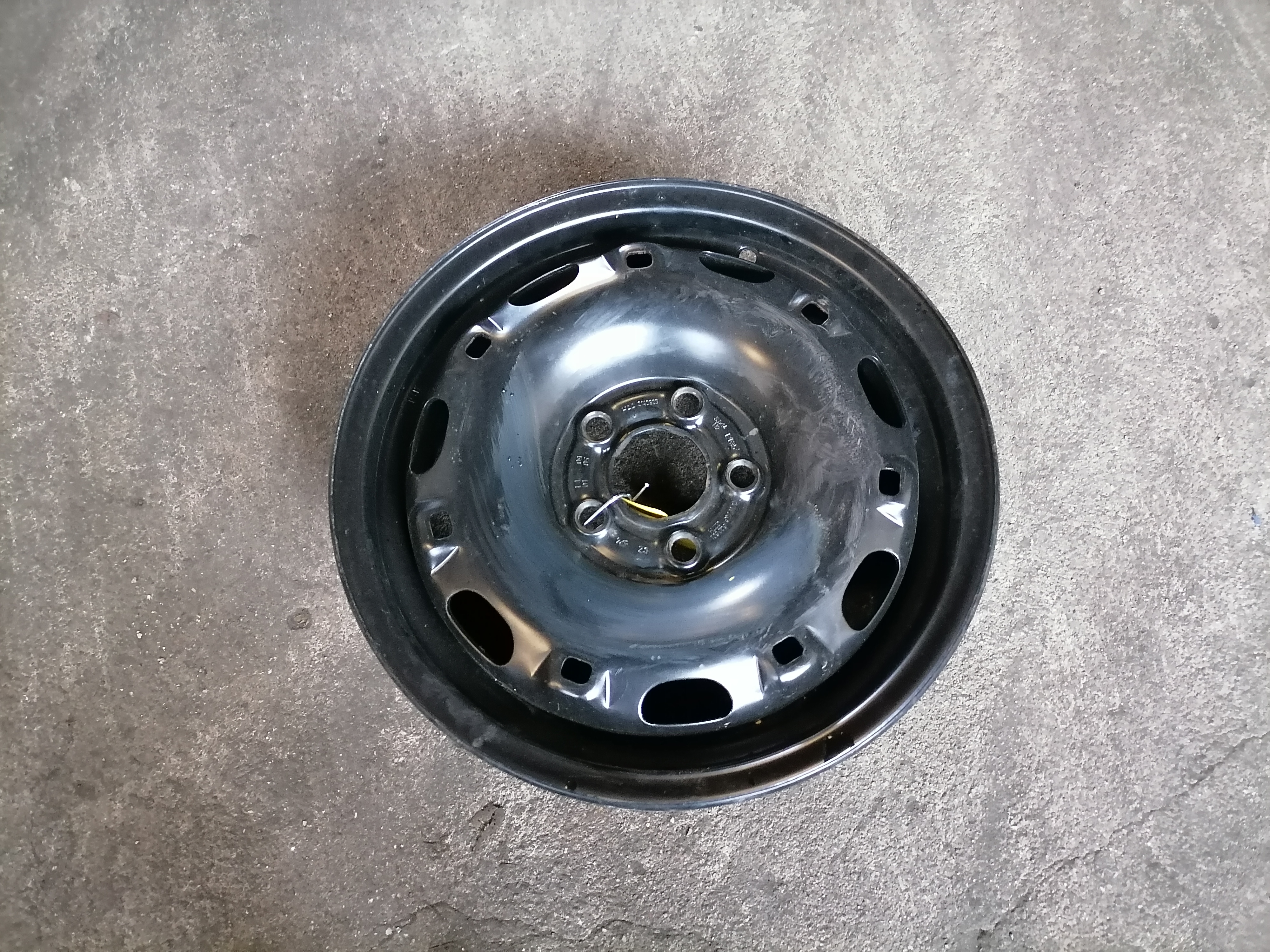 VW Polo 9N3 05-09 Satz Stahlfelgen 5x14 ET35 5x100 14"