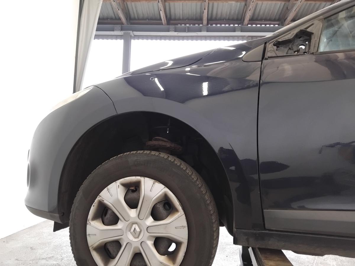 Renault Megane 3 original Kotfl&uuml;gel vorn links NV472 Bleu Crepuscule BJ2009