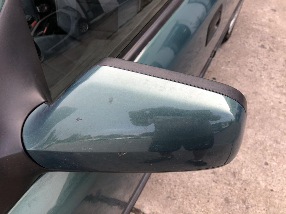 Opel Astra G Au&szlig;enspiegel links Spiegel Seitenspiegel manuell 3GU Jadegr&uuml;n