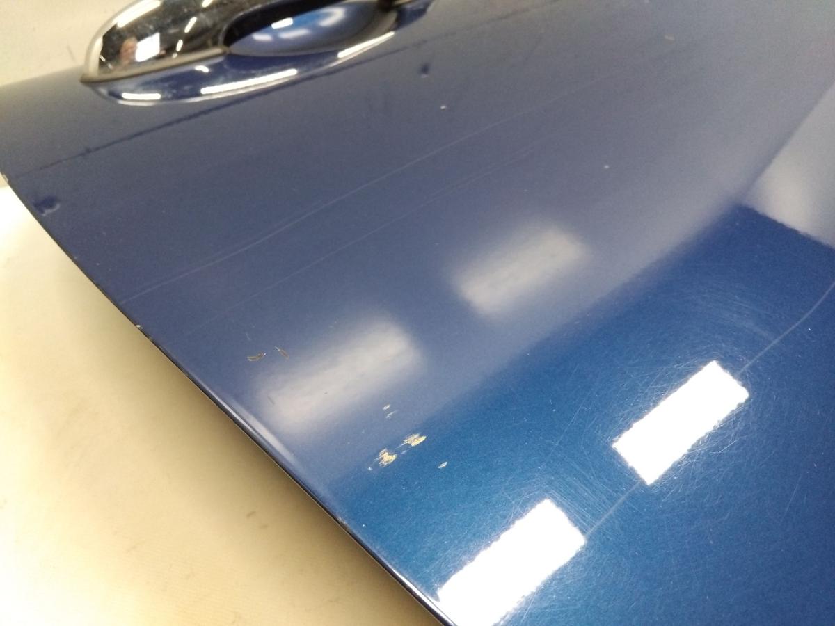 Mini Cooper R50 Tür rechts Beifahrertür 862 Indi Blue Metallic BJ2001 Mängel