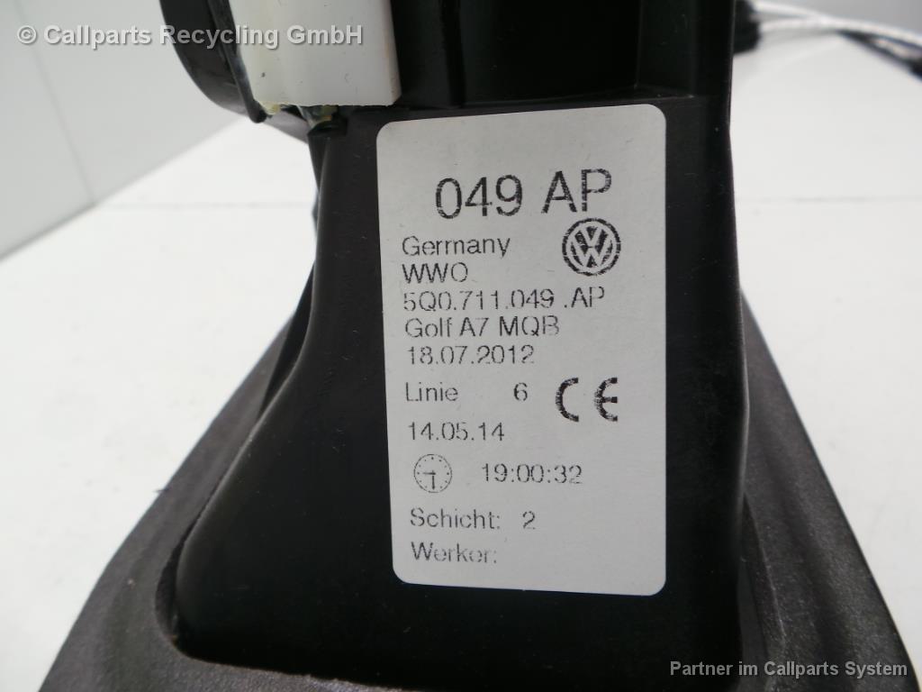 VW Golf VII 7 5G Schaltkulisse 5Q0711049AP 5-gang Schaltgetriebe MWX Schaltung