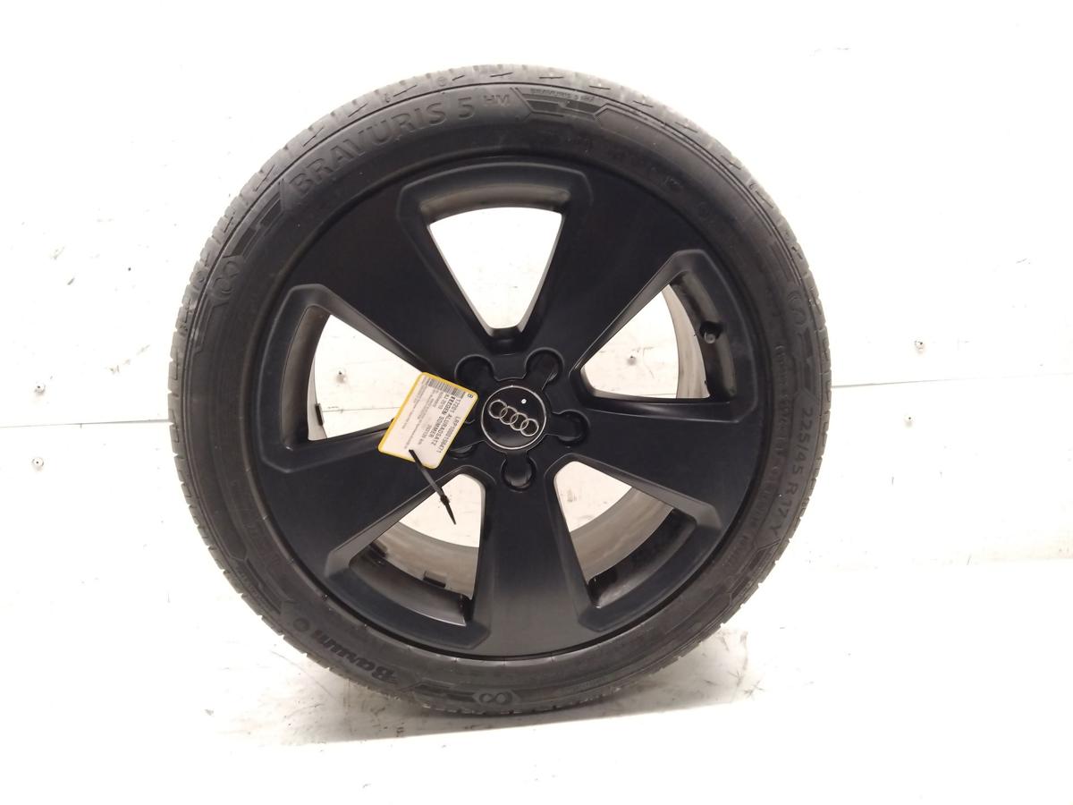 Audi A3 8P Facelift original Aluradsatz schwarz 7.5Jx17H2 ET43 225/45R17 91Y 6mm