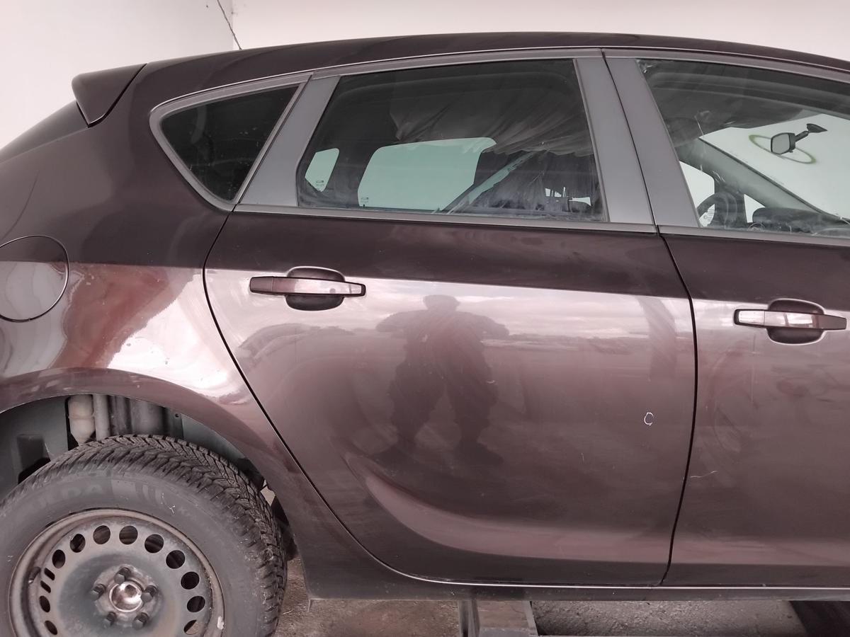 Opel Astra J T&uuml;r hinten rechts mahagonibraun Z41C 5-t&uuml;rig Flie&szlig;heck BJ2012
