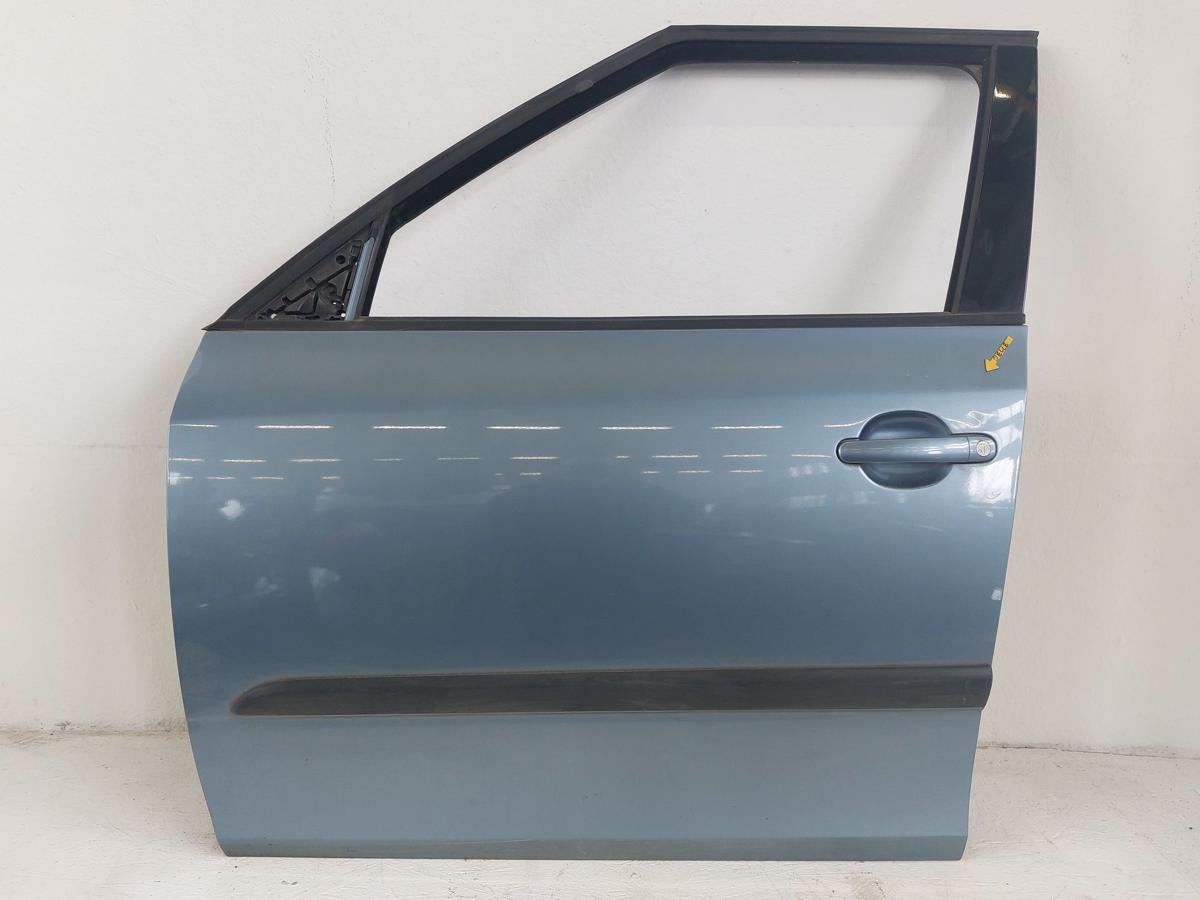 Skoda Fabia 2 5J Combi Fahrert&uuml;r T&uuml;r Rohbaut&uuml;r vorn links LF5X Satin Grey DELLE