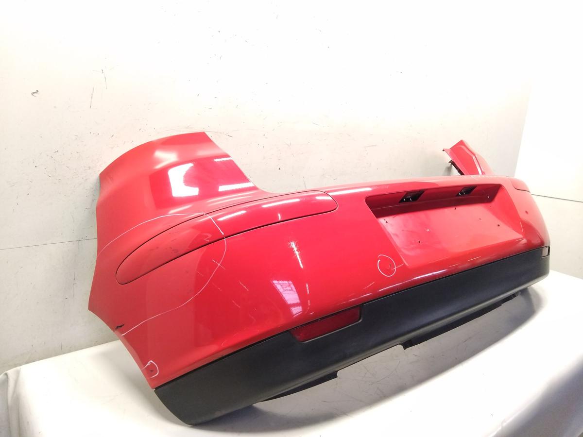 Seat Ibiza III 6L original Stossf&auml;nger Sto&szlig;stange hinten flashrot LP3G BJ2002