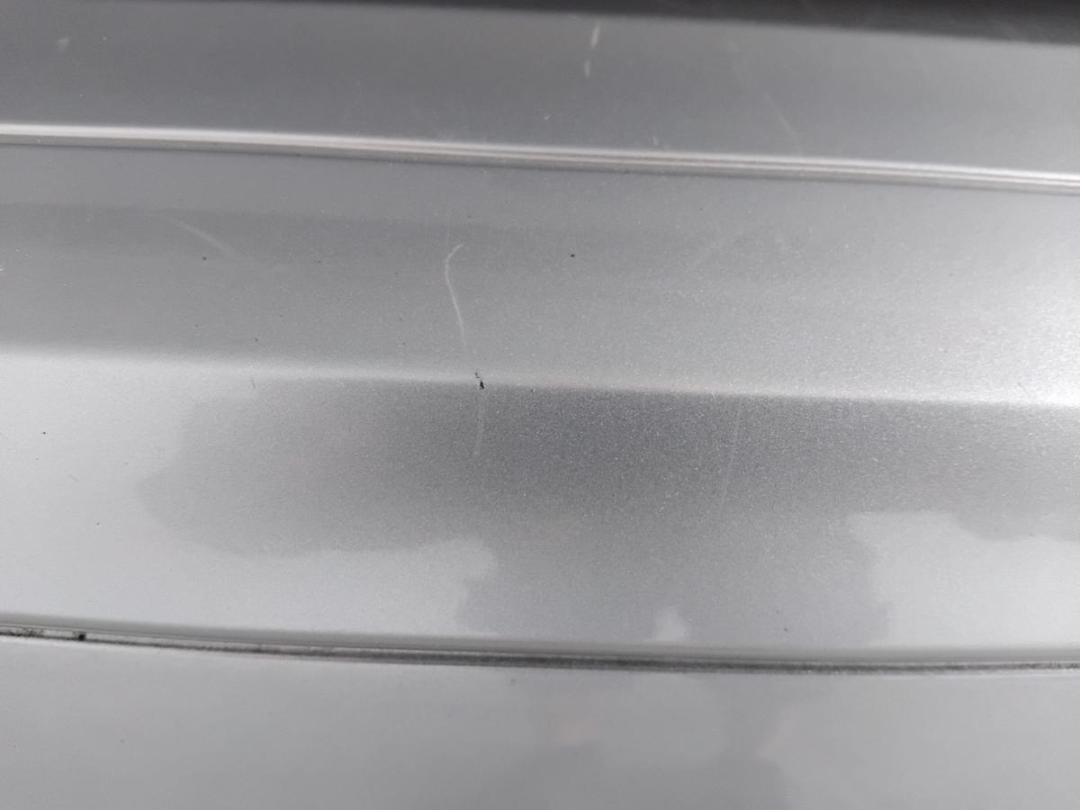 Audi A3 8P Sportback orig.Stossfänger Stoßstange hinten BJ2006 LY7W lichtsilber