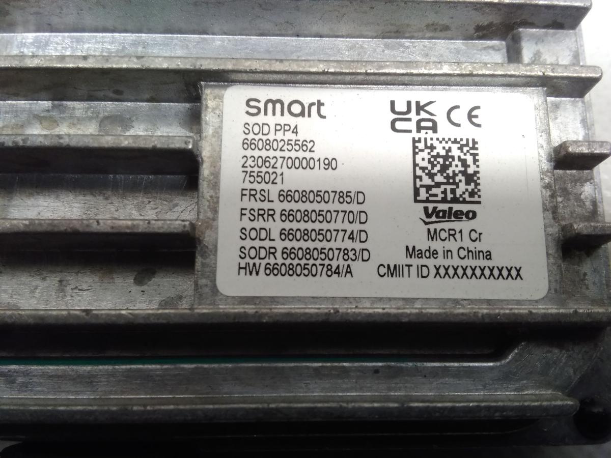 Smart #3 original Radarsensor Sto&szlig;f&auml;nger hinten Sensor Spurassistent Bj.2023