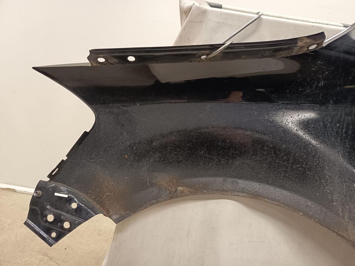 VW Fox 5Z orig Kotflügel vorn rechts Beifahrerseite L041 Brillantschwarz Bj 2006