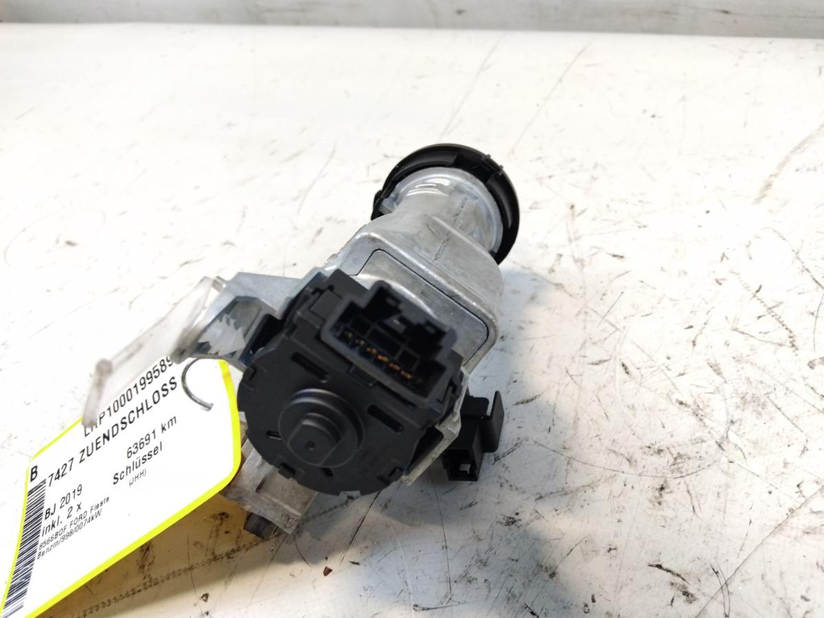 Ford Fiesta HJ HF original Z&uuml;ndschlo&szlig; mit Lesespule und 2 x Schl&uuml;ssel Bj.2019