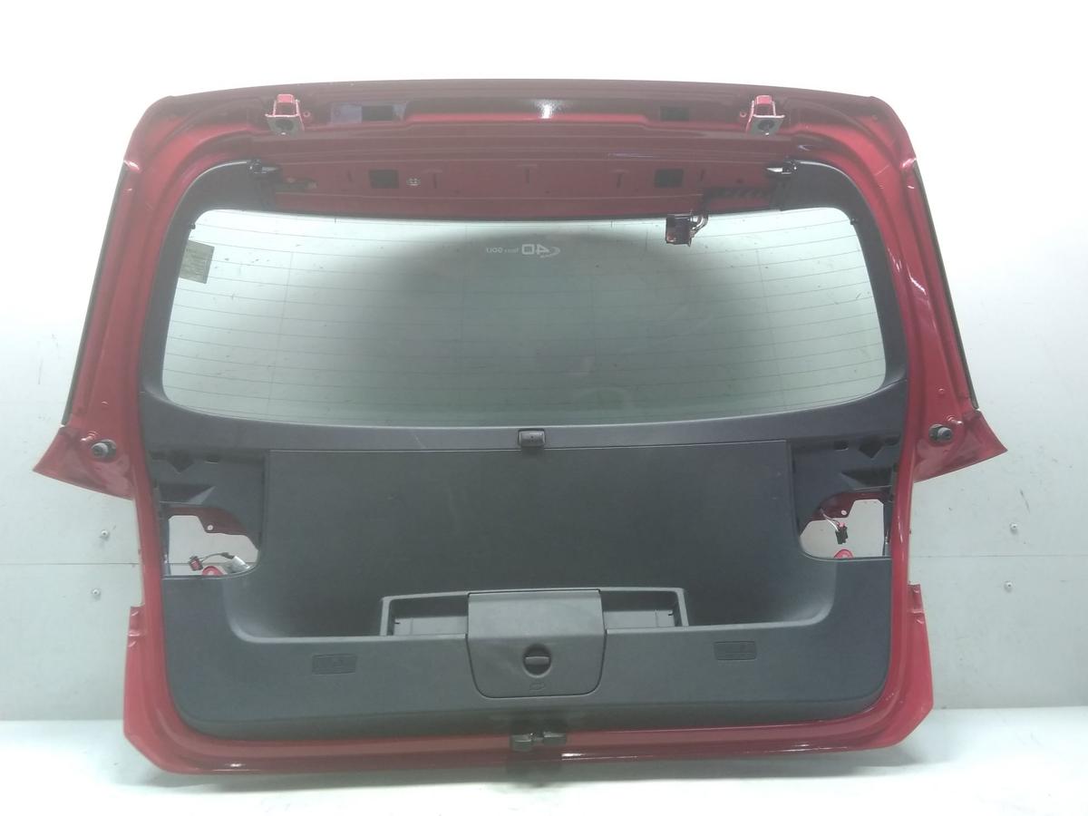 VW Golf Sportsvan Heckklappe tornadorot LY3D mit Heckscheibe Bj.2014