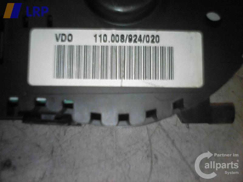 Seat Ibiza 2 6K Tacho Kombiinstrument 110008924020 VDO BJ2000