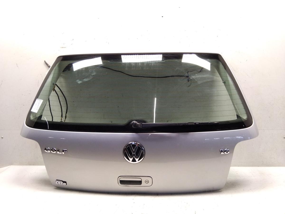 VW Golf 4 1J Fließheck Heckklappe satinsilber LB7Z mit Heckscheibe BJ1997