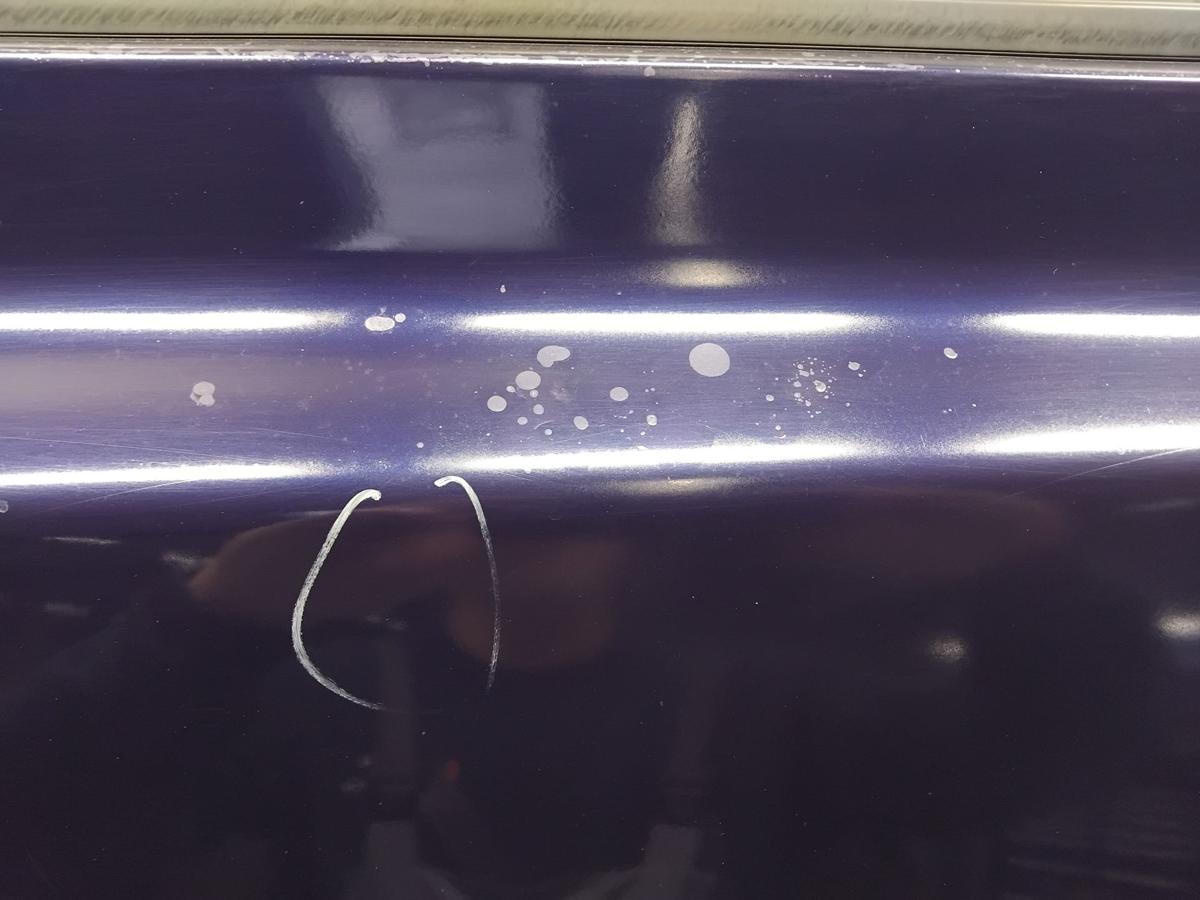 Nissan Micra K12 original T&uuml;r hinten rechts BW6 Dark Blue Metallic BJ2003