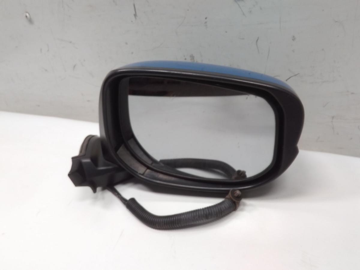 Honda Jazz 2 GG original Au&szlig;enspiegel rechts elektrisch beheizt 5pol BJ2008 BG53M Cerulean Blue