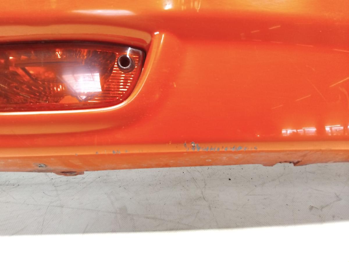 Hyundai Getz Facelift original Stoßstange Stossfänger hinten Electric Red BJ2008