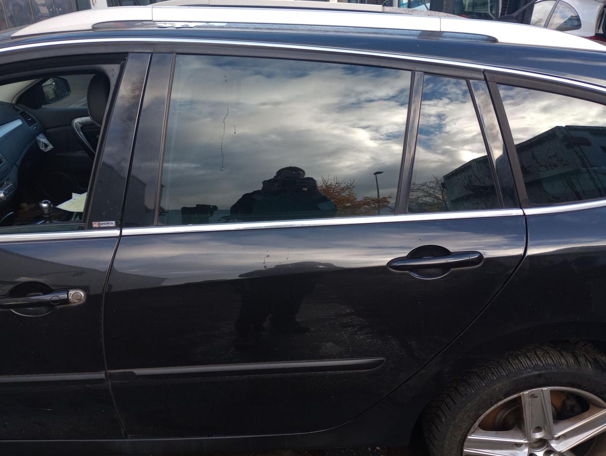 Renault Laguna 3 Grandtour orig Tür hinten links 676 Perlmuttschwarz met Bj 2010