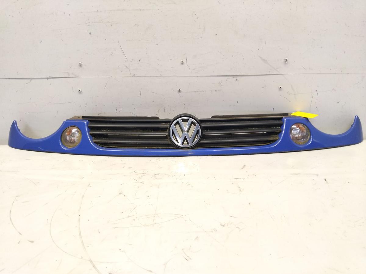 VW Lupo 6X original Frontblende blau mit K&uuml;hlergrill BJ2000