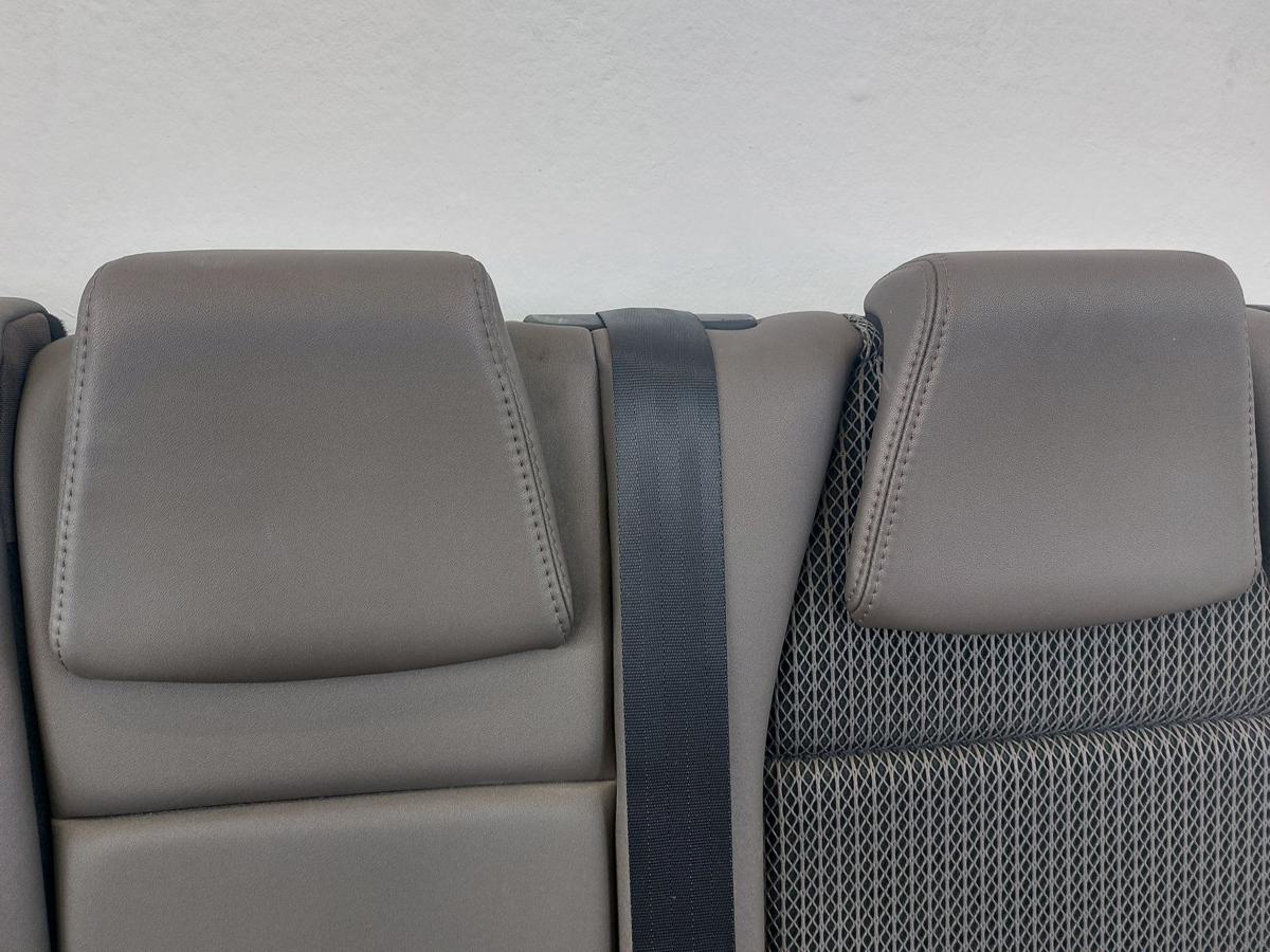 Peugeot 2008 I CU R&uuml;cksitzbank R&uuml;cksitz Sitzbank R&uuml;ckbank Kunstleder braun Stoff