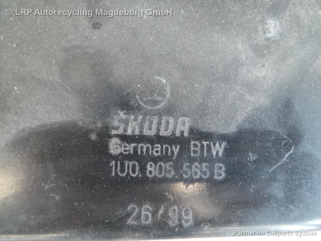 Skoda Octavia 1U Bj.97 Schlossträger Frontkorb vorn 1.6 74kw *AKL* 1U0805565B