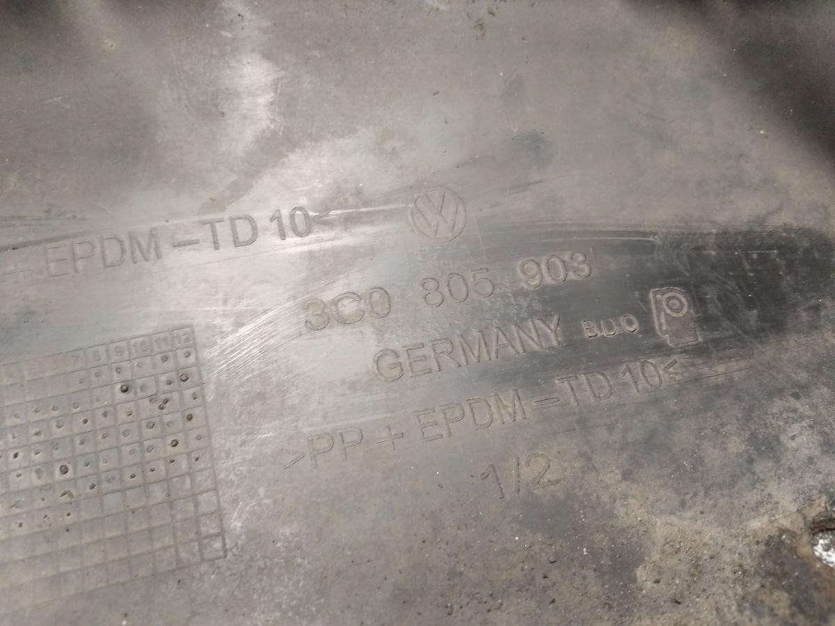 VW Passat 3C B6 original Sto&szlig;f&auml;nger Sto&szlig;stange vorn SRA PDC besch&auml;digt Bj.2010