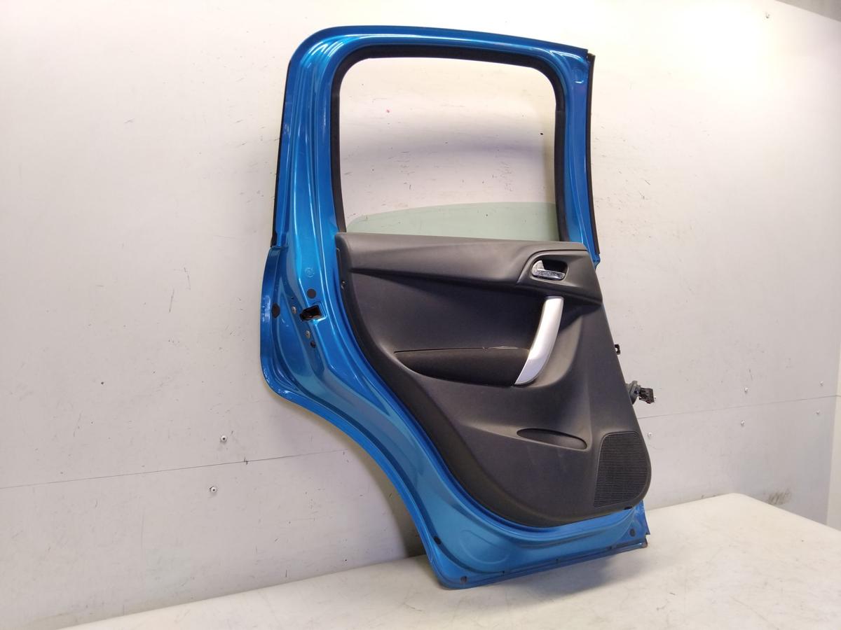 Citroen C3 II Tür hinten links blaumetallic KGW blau belle-ile 5-türig BJ2010