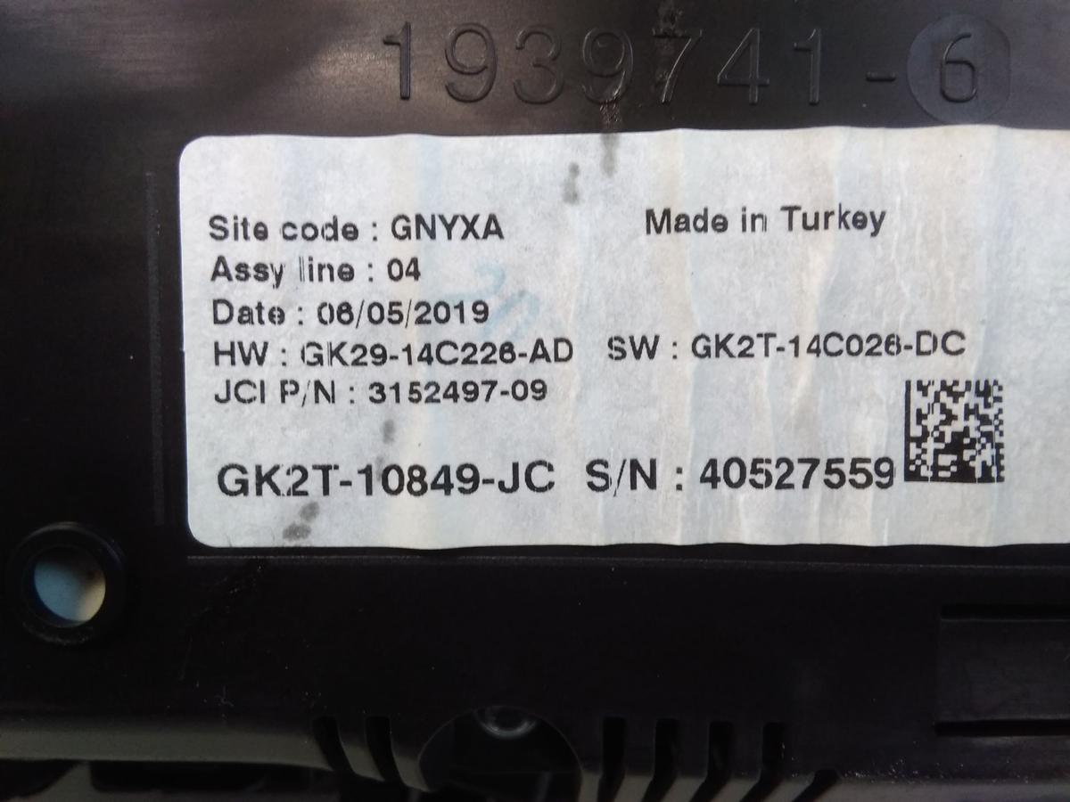 Ford Transit 7 V363 original Kombiinstrument Tacho Armatur 2.0TD 96kw Bj.2019