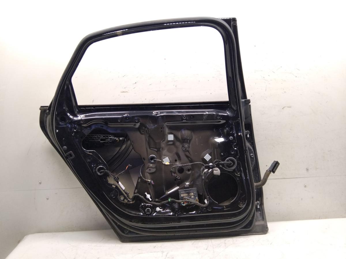 Audi A8 A8L D4 4H Langversion T&uuml;r hinten links LZ9Y Phantomschwarzmet. BJ2015