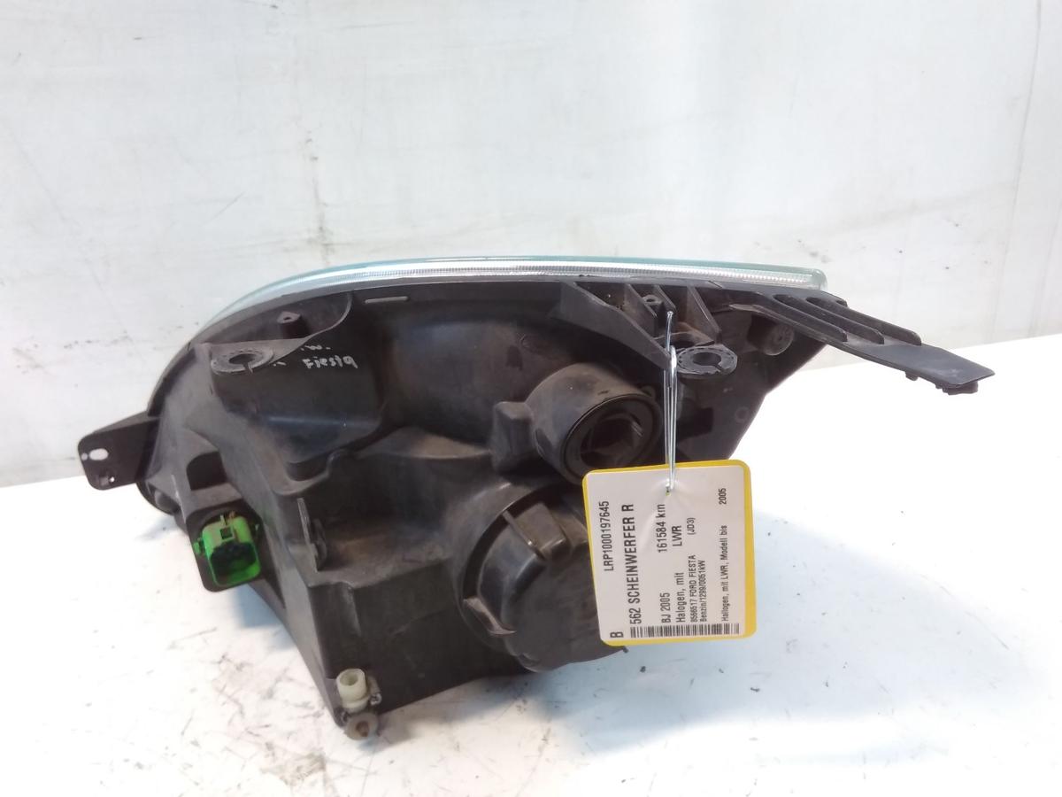Ford Fiesta JD JH original Scheinwerfer rechts Halogen mit LWR 2S6X13W029AJ 2005
