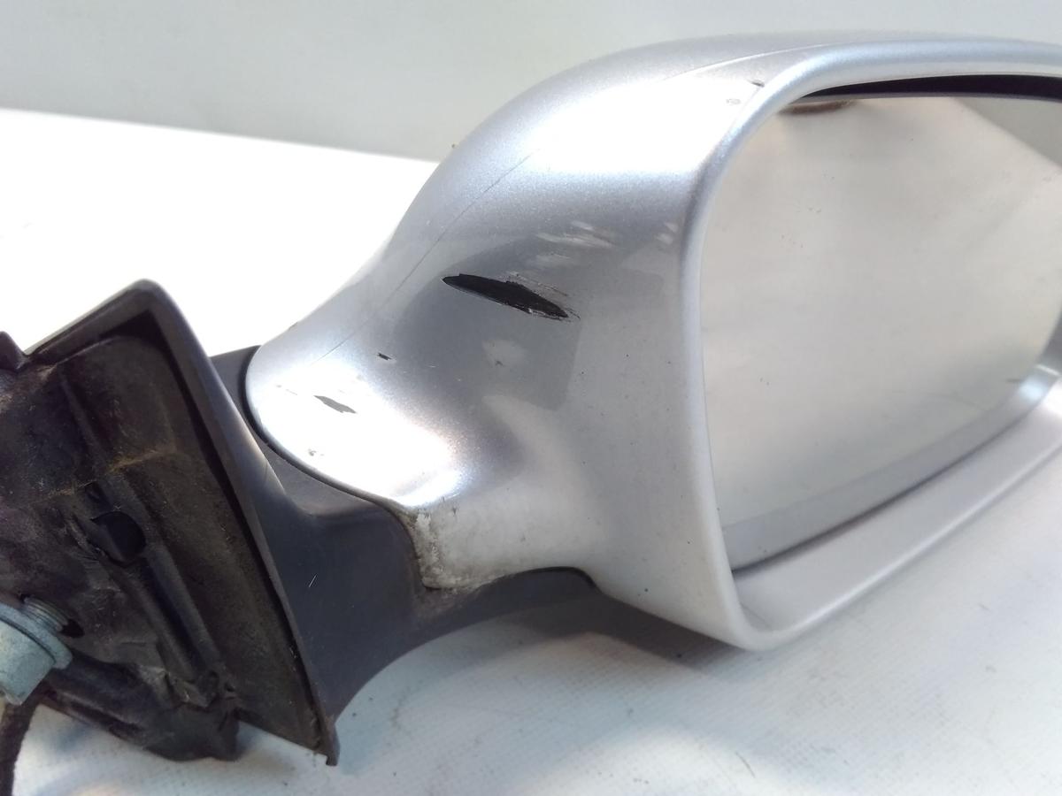 Audi A3 8L original Au&szlig;enspiegel rechts lichtsilber LY7W 3-T&uuml;rer Bj.2002