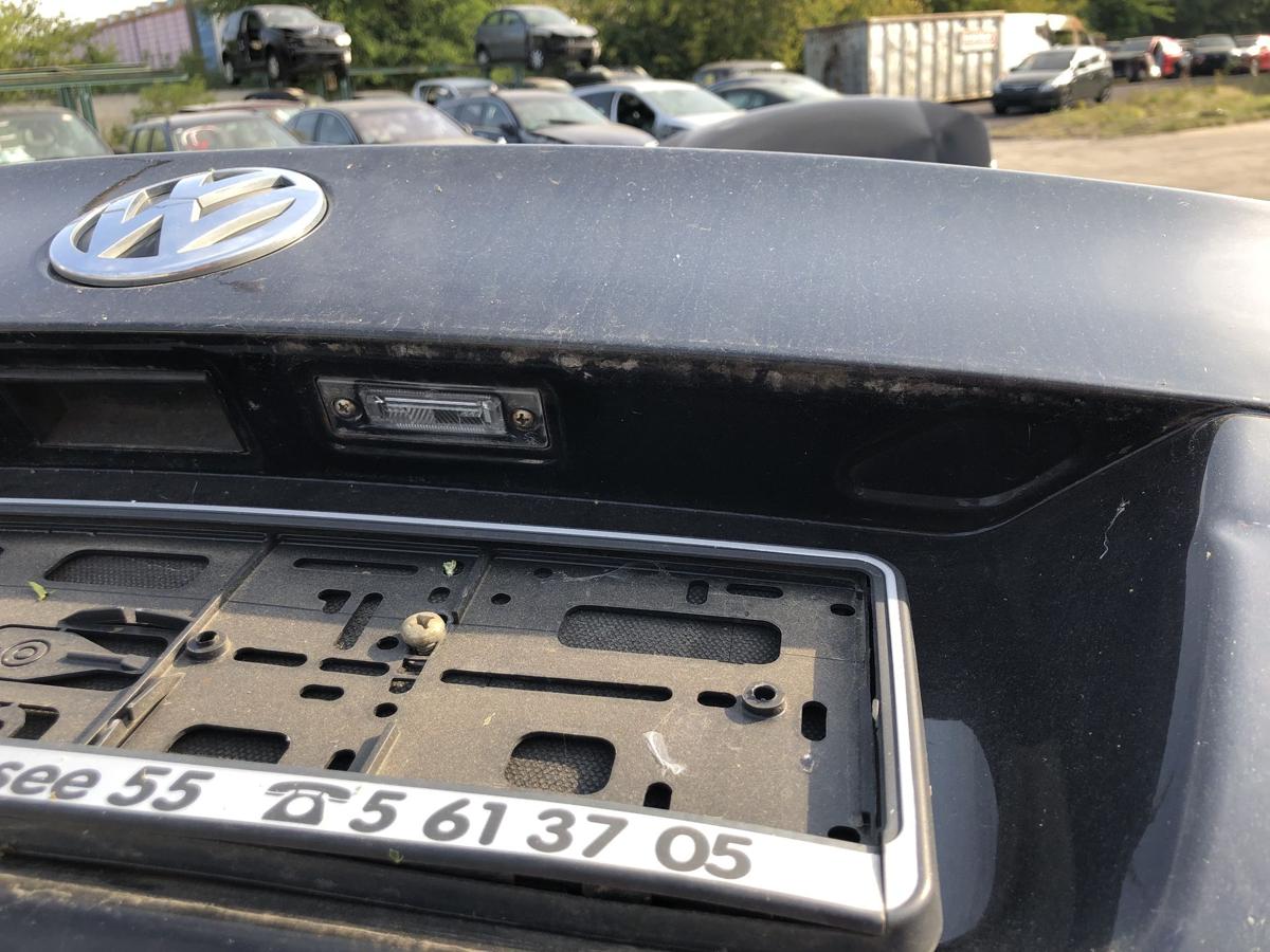 VW Jetta 1K Heckklappe Kofferklappe Heckdeckel Delle LC9X Deep Black Perl