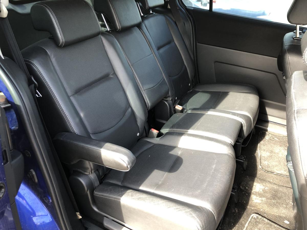 Mazda 5 CR ab 2008 Sitzbank hinten Rücksitzbank Leder schwarz Rückbank Fond