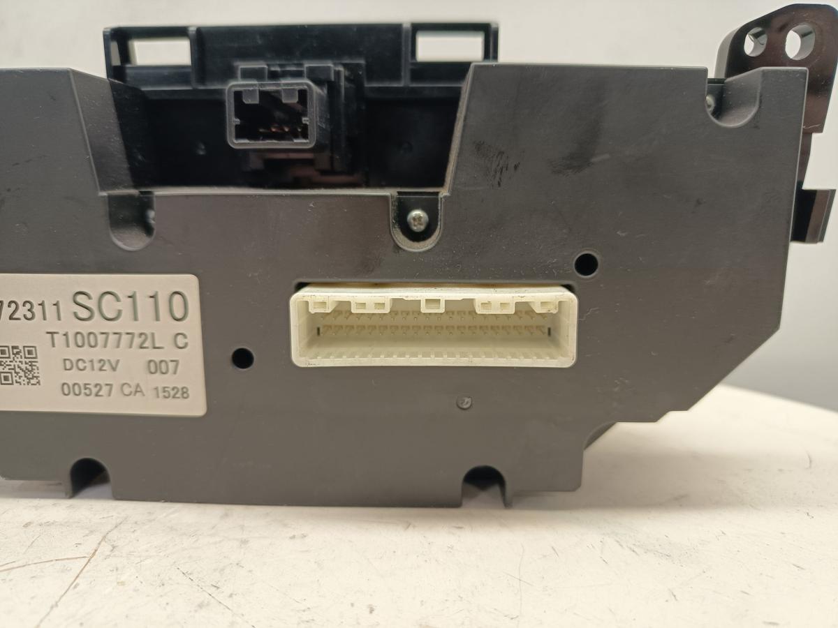 Subaru Impreza original Heizungsbet&auml;tigung Klimaautomatik 72311SC110 Bj 2010