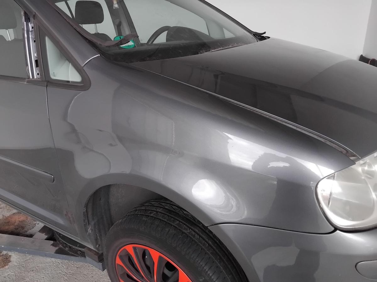 VW Touran 1T original Kotflügel vorn rechts LD7X platinumgreymetallic BJ2006