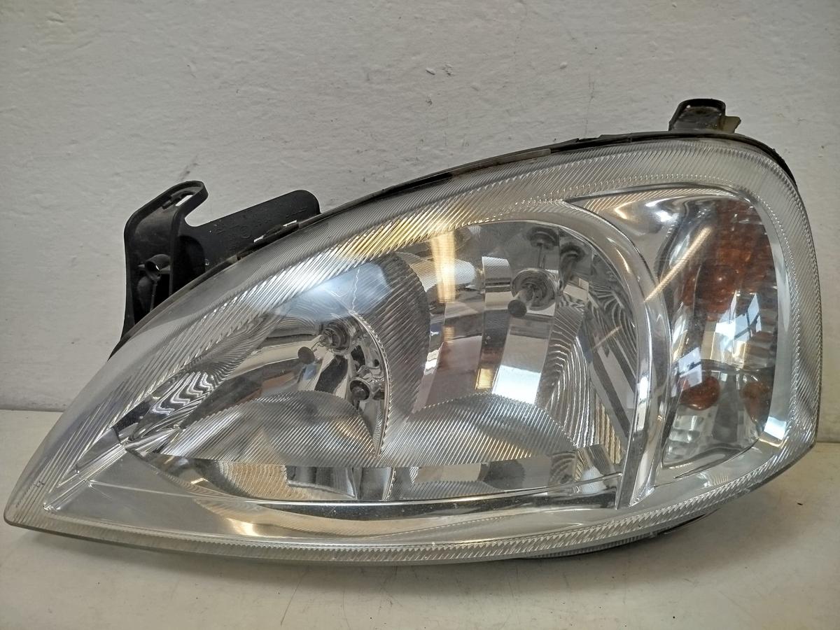 Opel Corsa C Scheinwerfer links Frontscheinwerfer Halogen OEM Hersteller AL