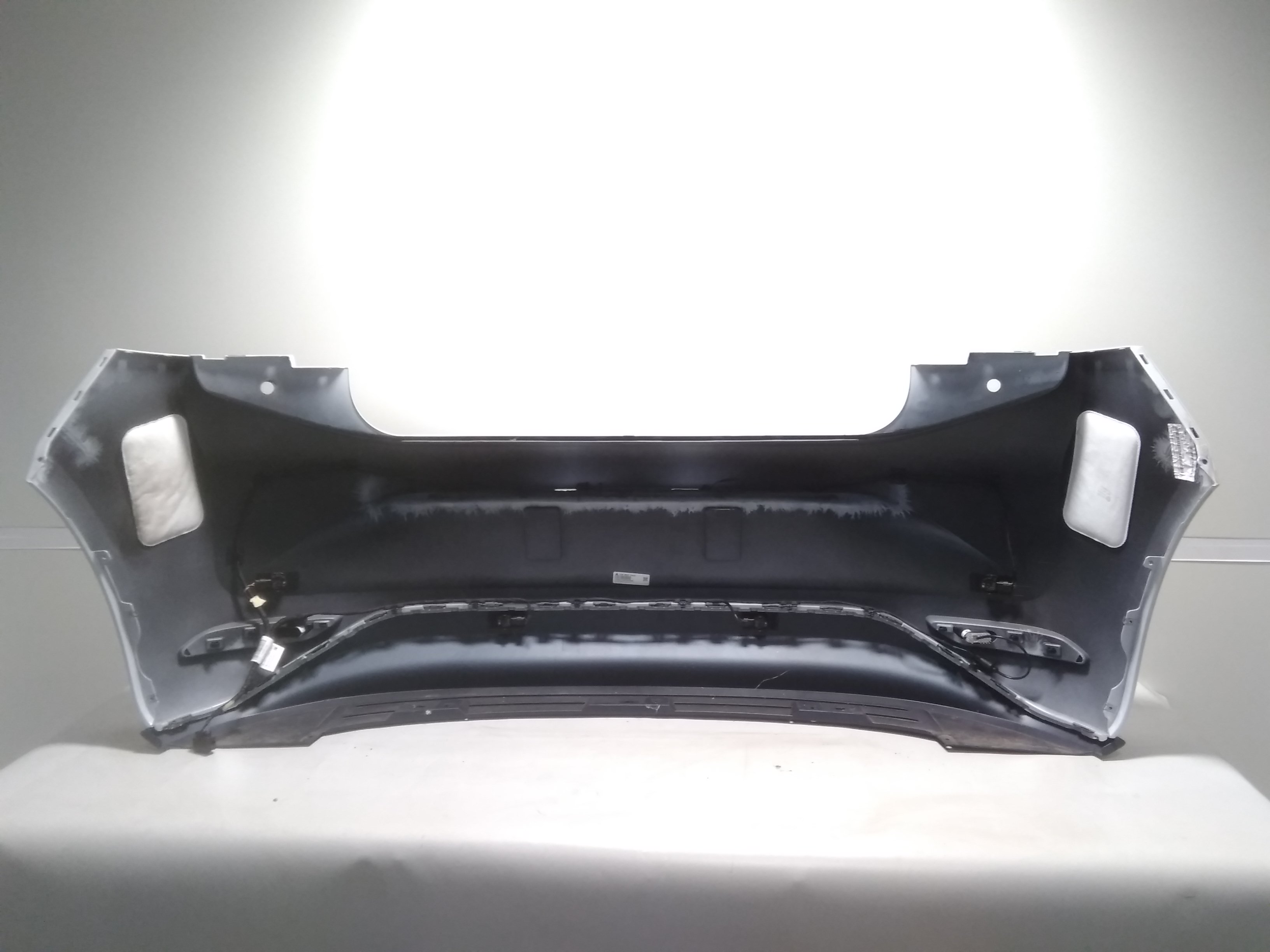VW ID.3 Bj.2020 original Stoßstange Stossfänger hinten LS9R Gletscherweiss-metallic