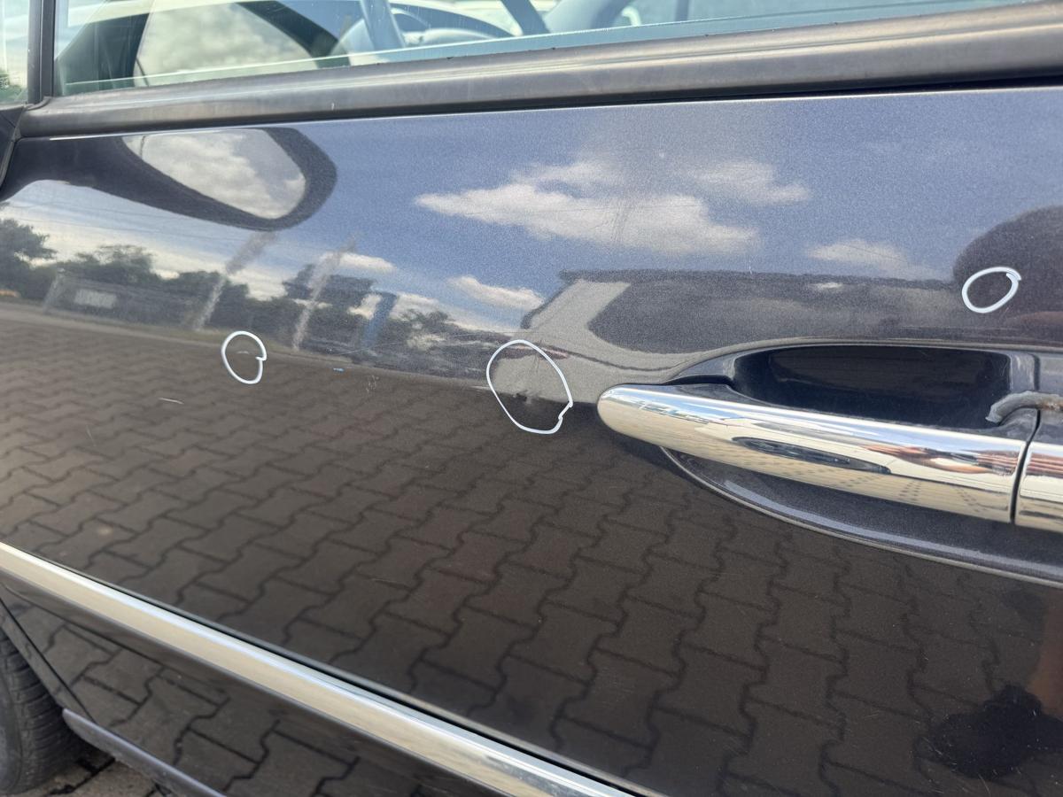 Peugeot 807 original T&uuml;r vorn links EYJ Aster Grau Metallic Rohbau Bj.2013