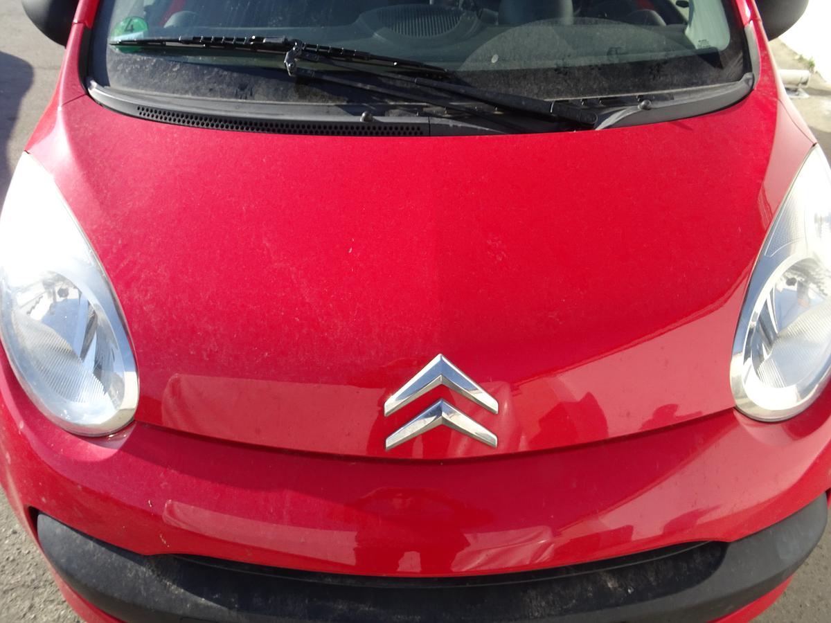 Citroen C1 original Motorhaube rot 3P0 BJ2006