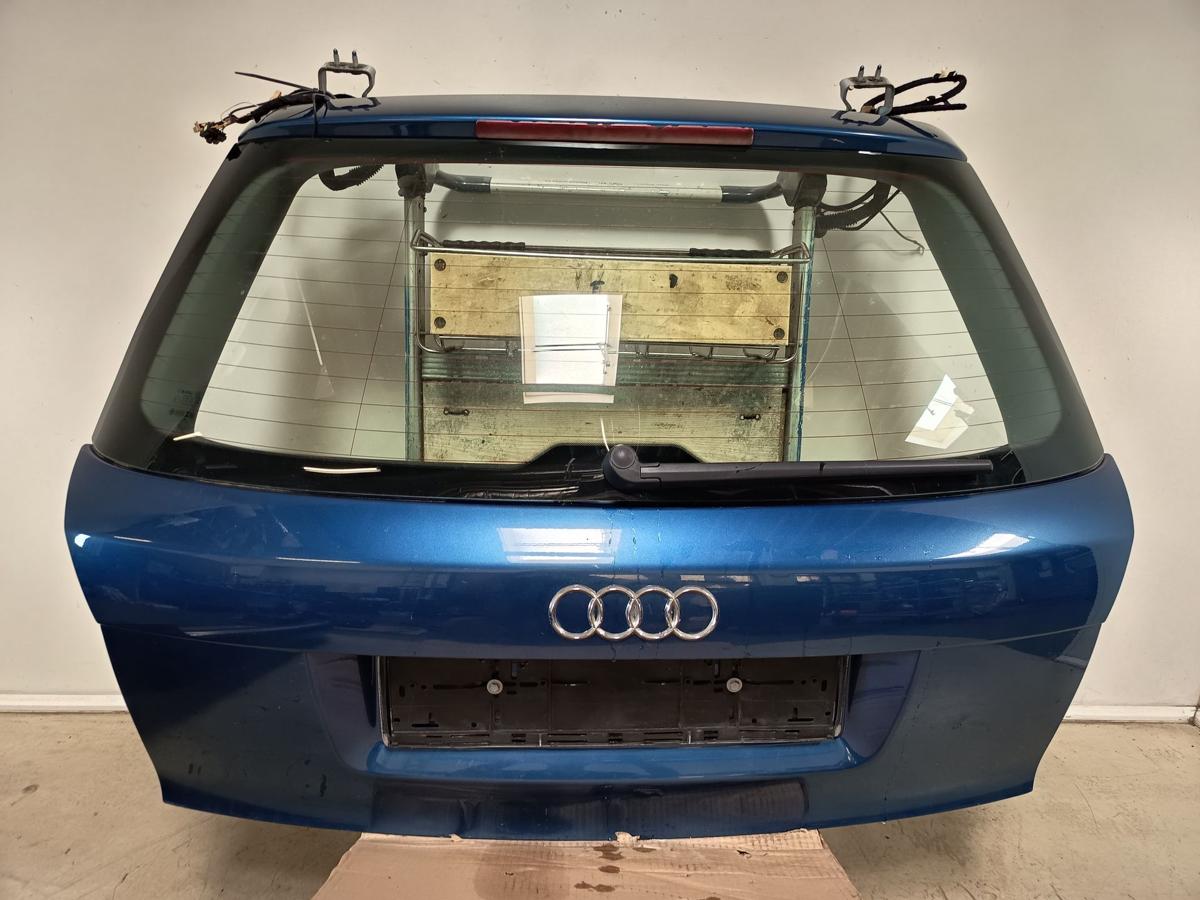 Audi A4 B6 Avant original Heckklappe mit Scheibe Z5C Mauritiusblau Bj 2004