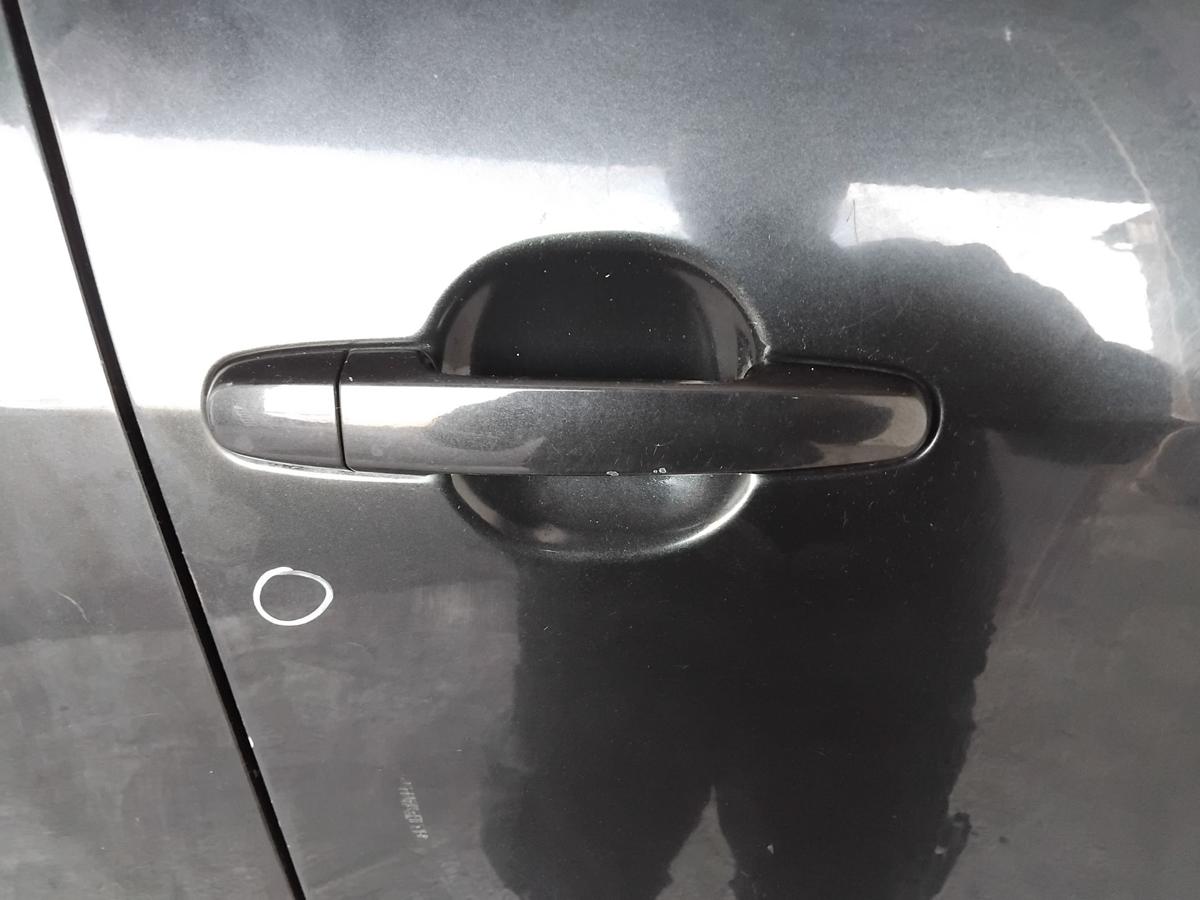 Toyota Corolla Verso II AUR10 Tür vorn rechts Beifahrertür BJ2006 209 night sky black perleffekt