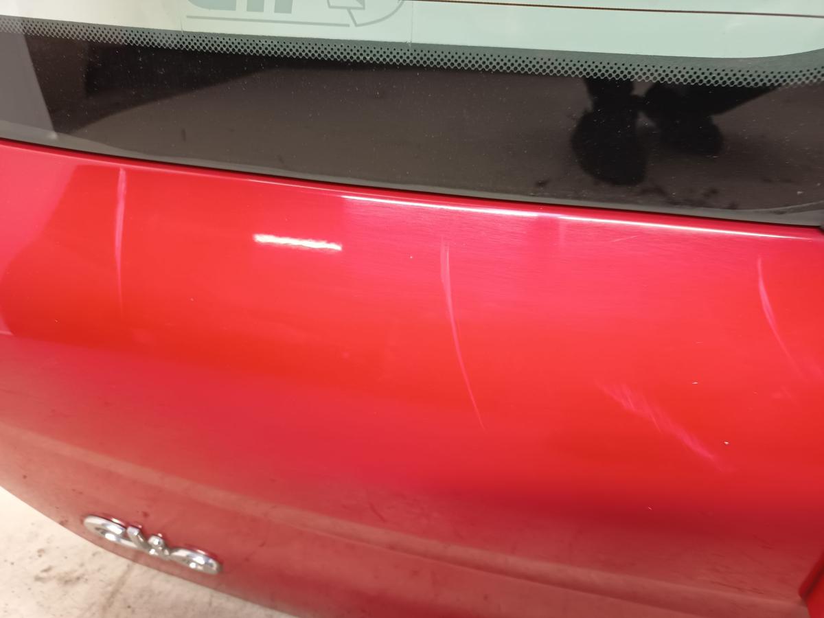 Renault Clio II Cambus BJ 2012 orig Heckklappe Klappe hinten OV727 Spanisch Rot Renault Clio II Cambus BJ 2012 orig Heckklappe Klappe hinten OV727 Spanisch Rot