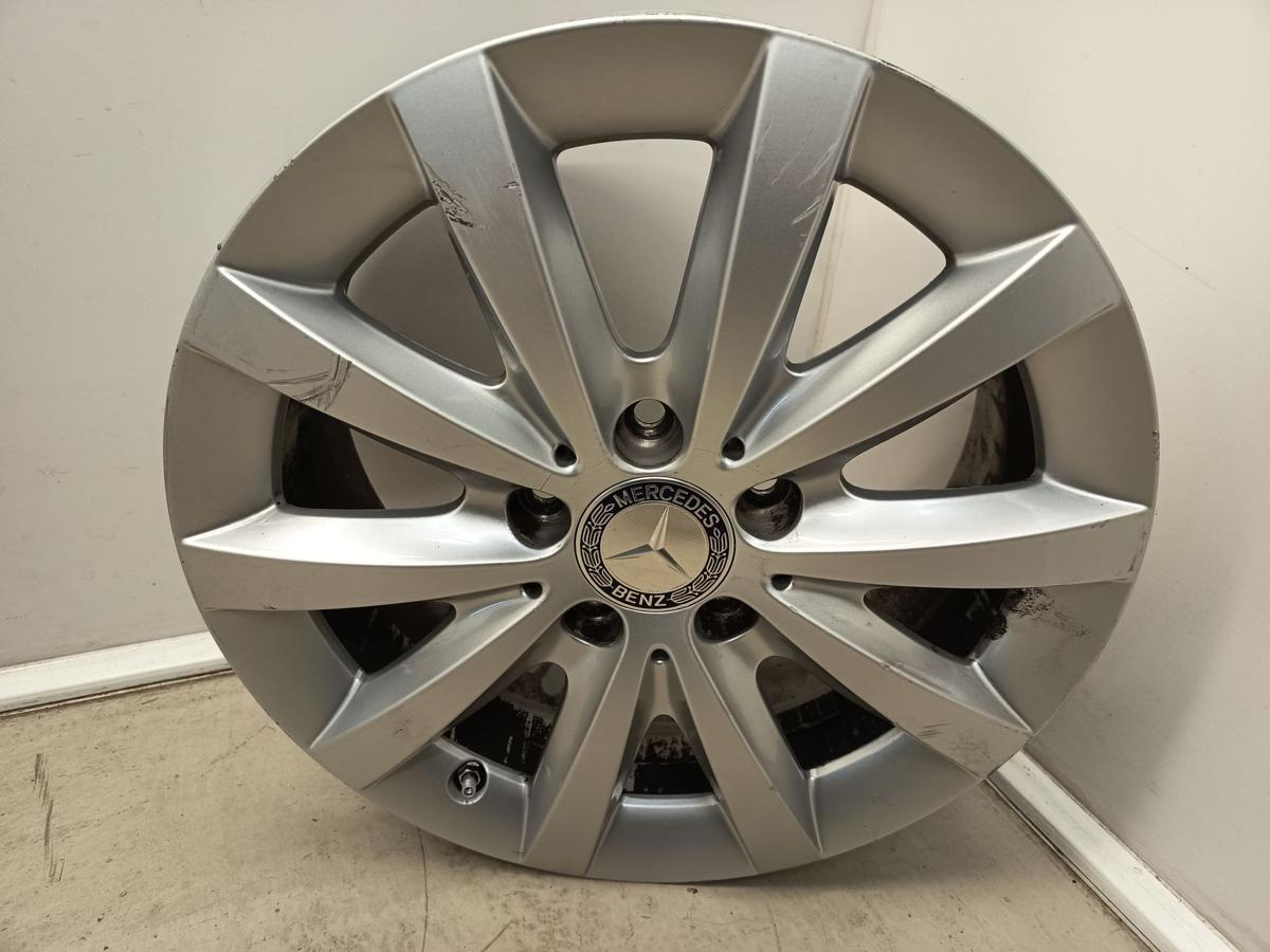 Mercedes W246 original Satz Alufelgen 6,5x16 ET49 Bj 2014