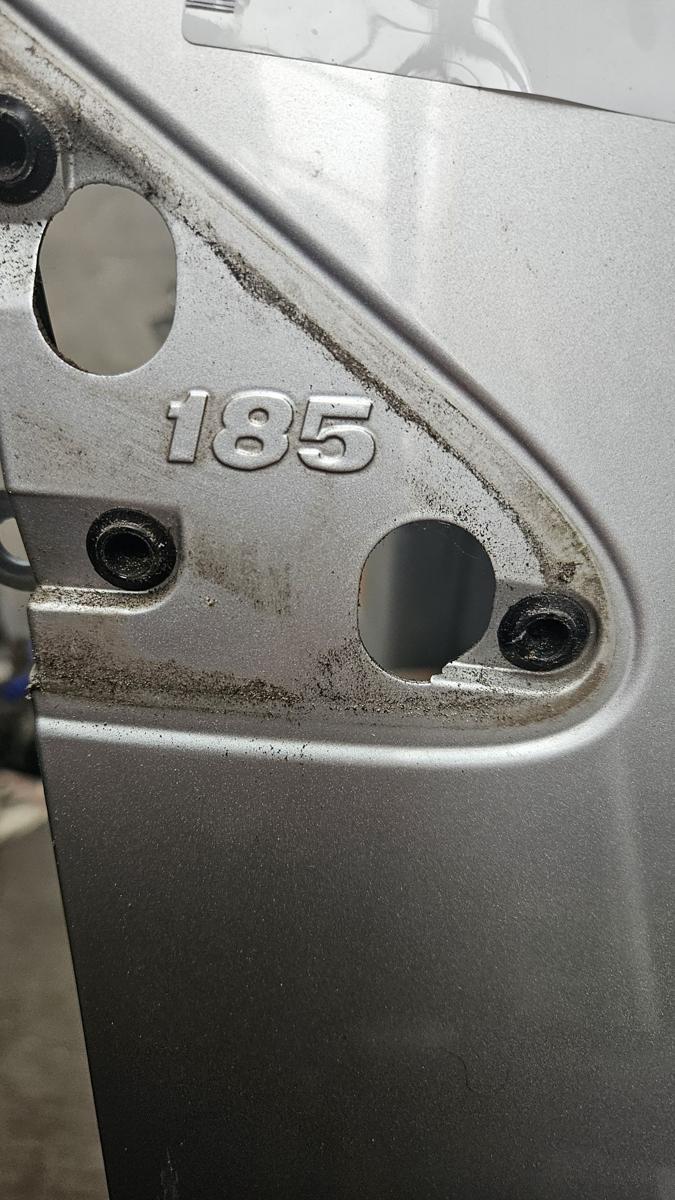 Renault Clio III original Kotflügel rechts TED69 Gris Platine Metallic BJ05