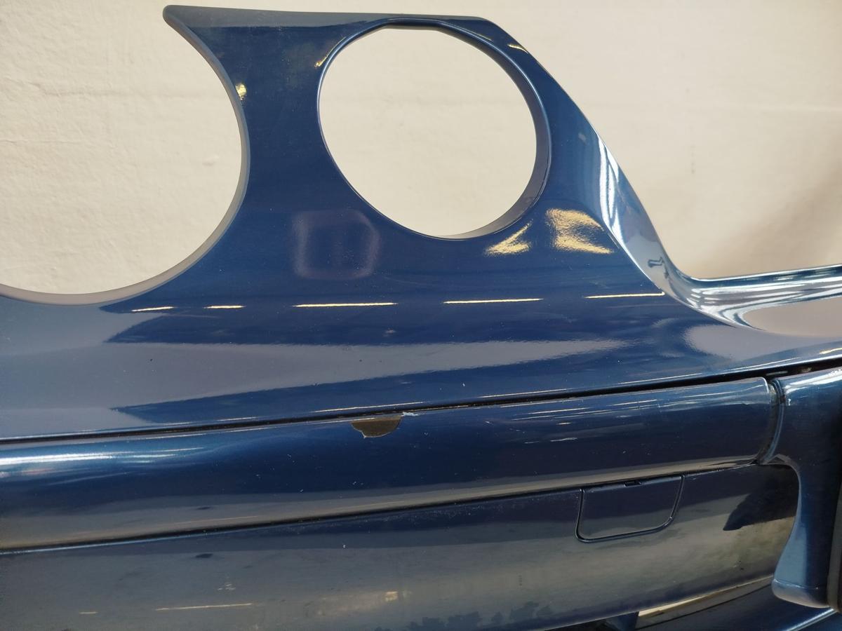 BMW 3er Compact E46 Stossfänger Stossstange Bumper vorn 364 Topasblau met TEXT