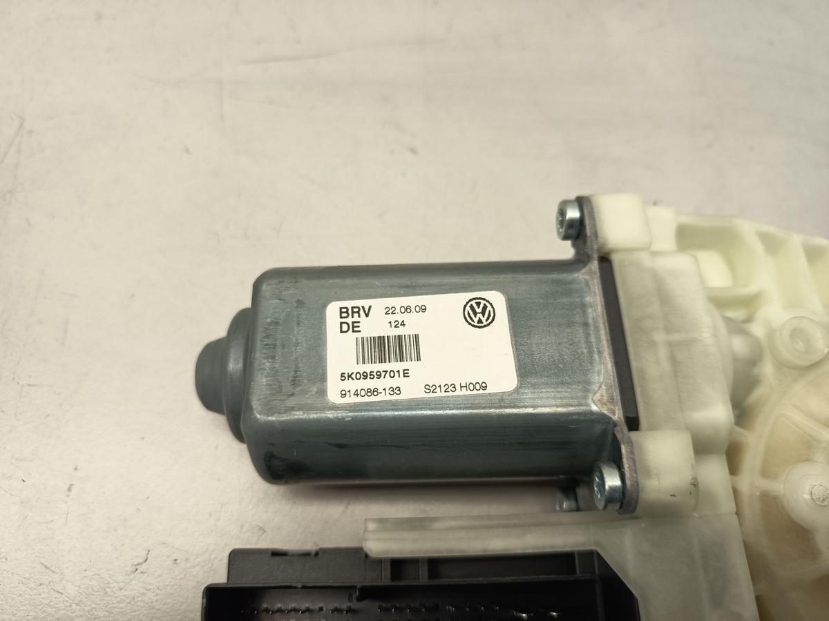 VW Golf VI Bj 2009 original Motor Fensterheber vorn links 5K0959793A